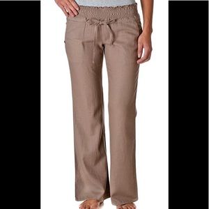 Love Tree Linen Drawstring Pants